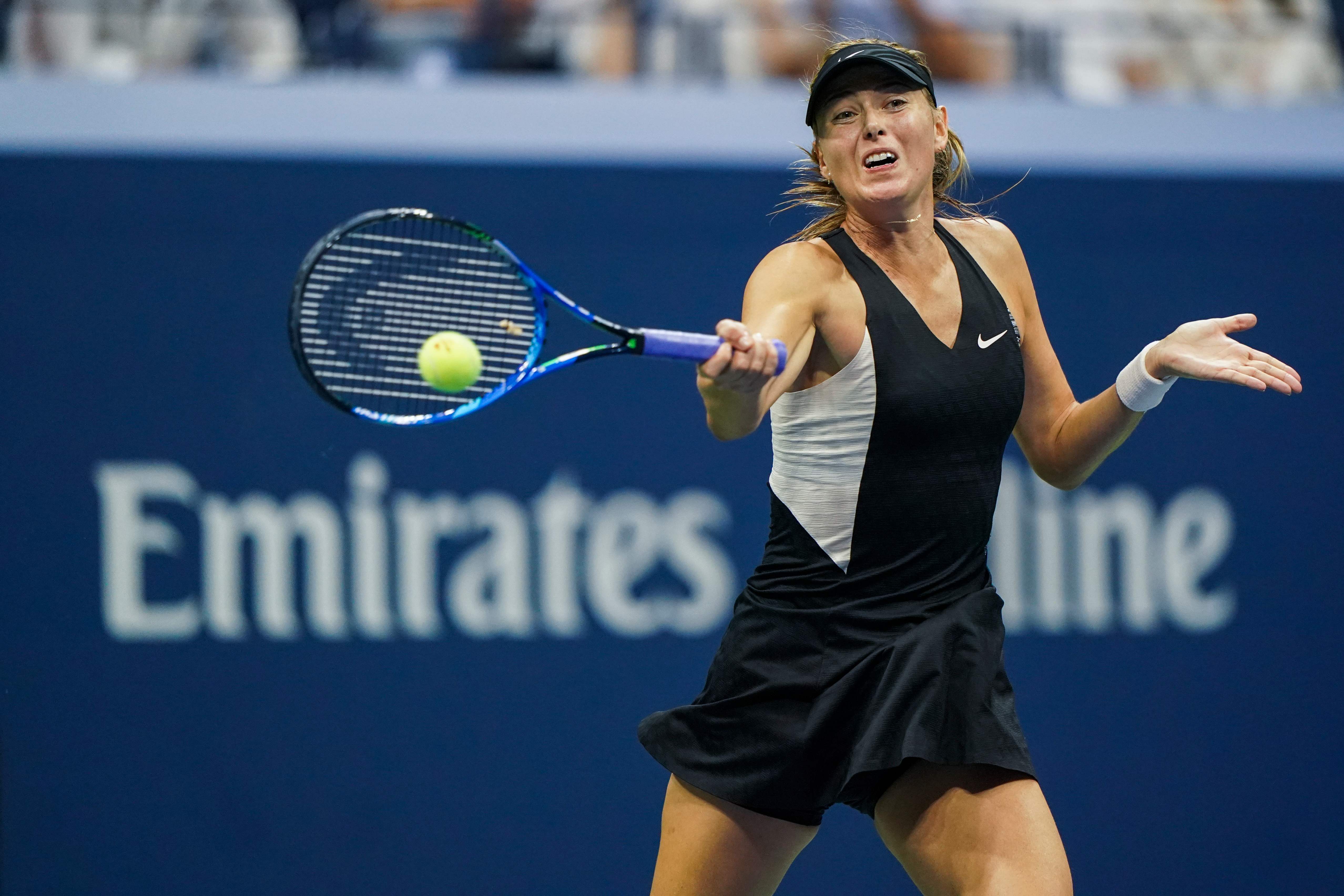  莎拉波娃网球比赛视频 